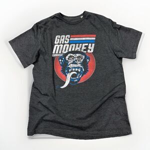 Gas Monkey Garage Graphic T Shirt Mens XL Dark Gray Hot Rod Car TV Tee